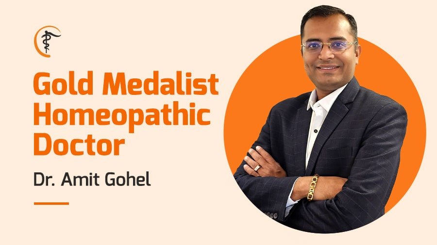 Gold Medalist Homeopathic Doctor in India - Dr. Amit Gohel